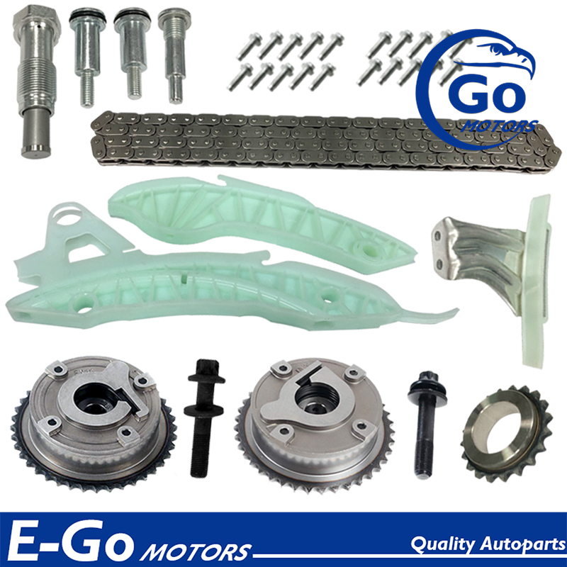 2 Camshaft Gear Timing Chain for BMW F20 114i 116i 118i N13B16A