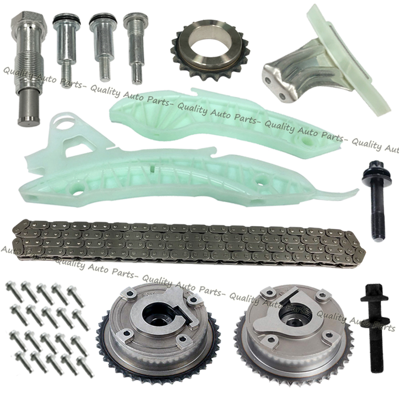 2 VVT Camshaft Gear Timing Chain Kit For Peugeot 207 208 308 3008 5008