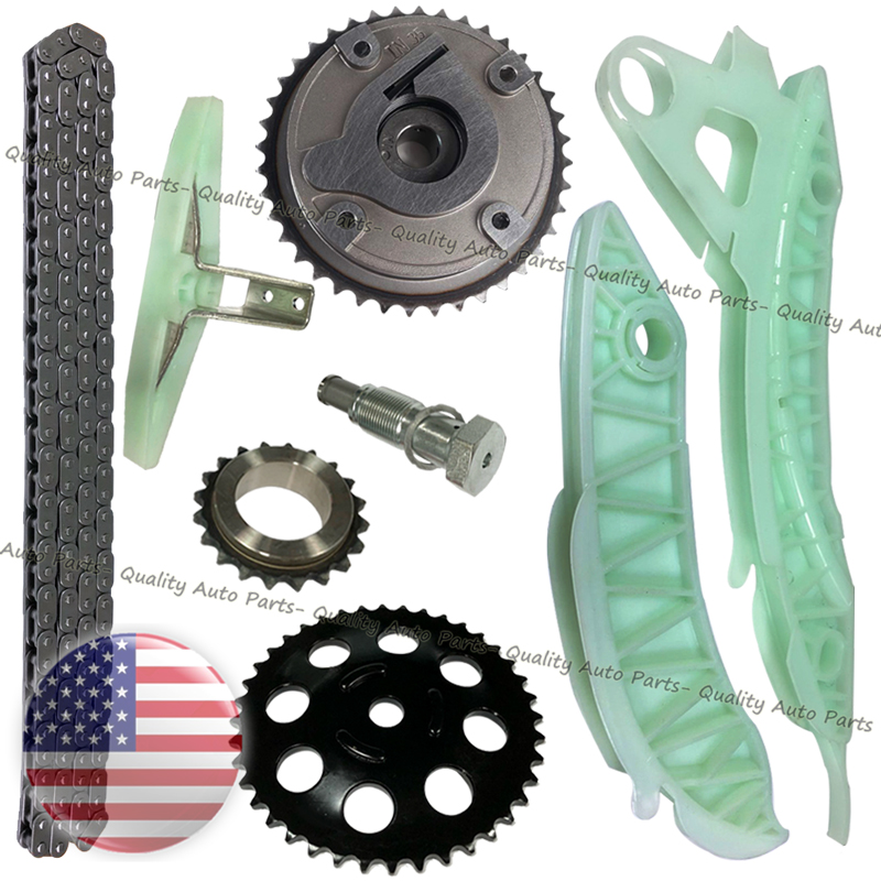 Camshaft VVT Gear Timing Chain Kit For PEUGEOT 207 308 3008 5008 EP6DT