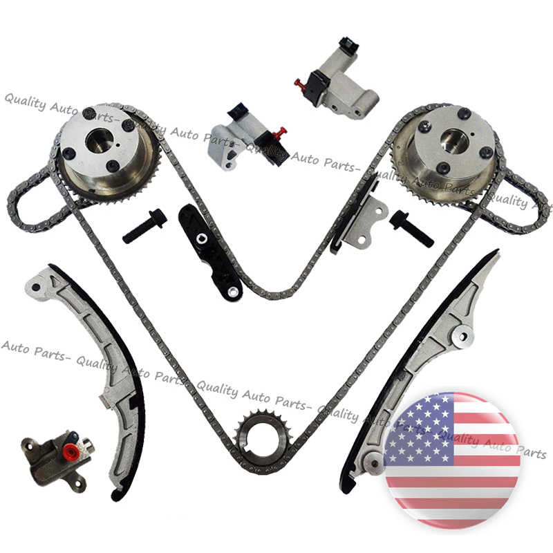 Timing Chain Kit VVT Gear Pair For Ford Edge Taurus Lincoln MKX MKZ 3