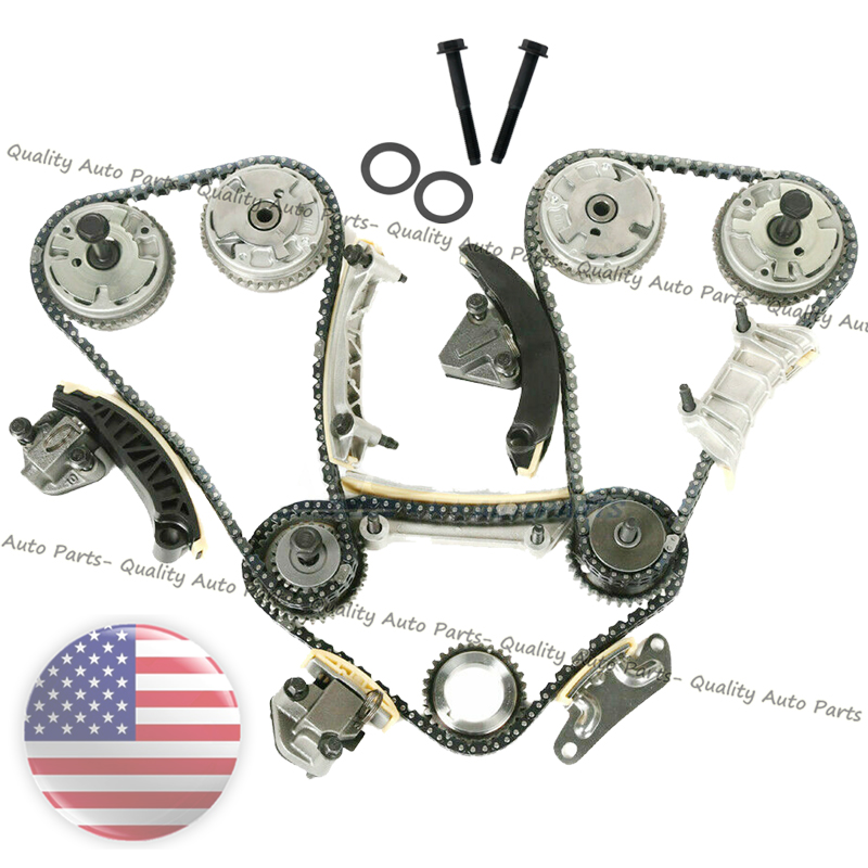 COMPLETED Timing Chain Kit for GMC Buick Cadillac Pontiac CTS SRX XTS Caprice G6