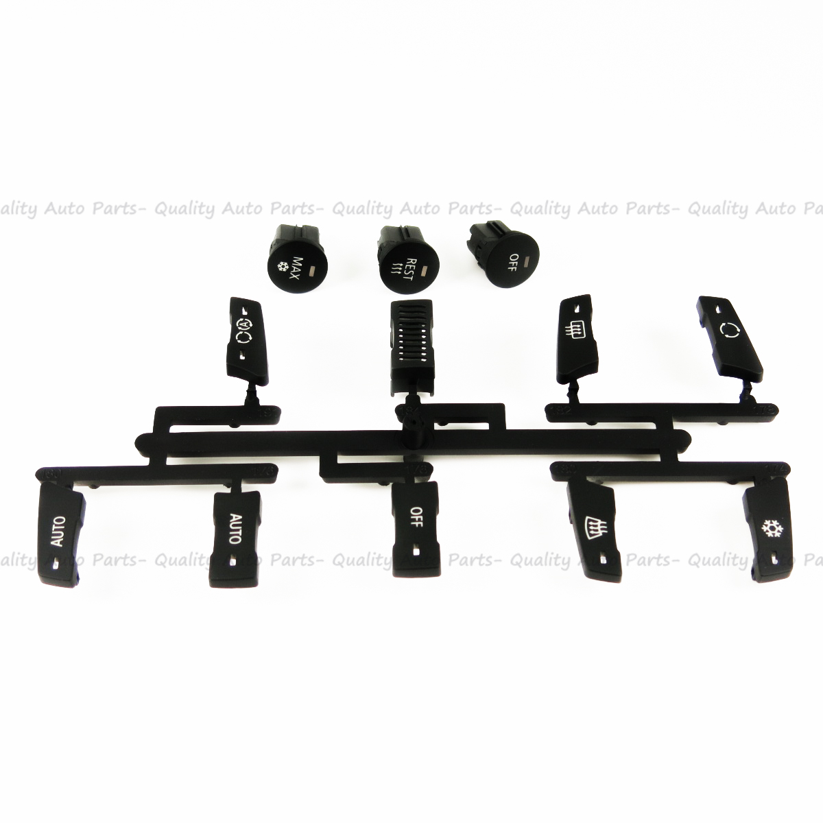 For BMW E60 E61 E62 E6 PUSH BUTTON CLIMATE CONTROL BUTTONS PANEL